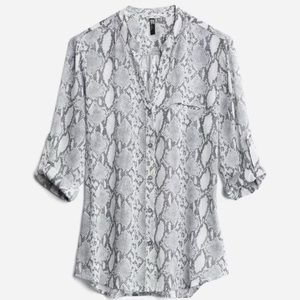 Sinclair’s Button down blouse